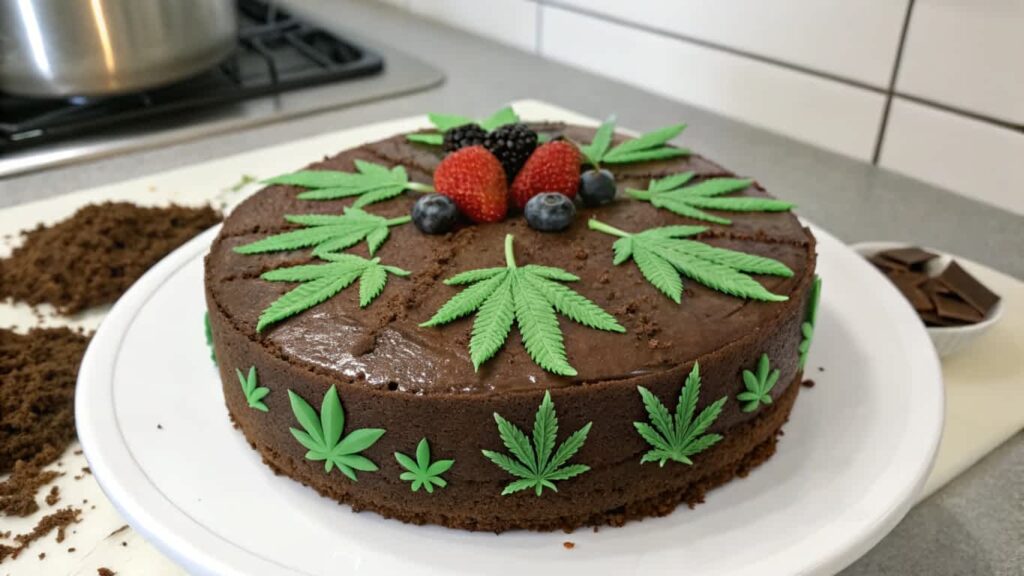 Homemade Mary Jane Cake with Coconut Filling