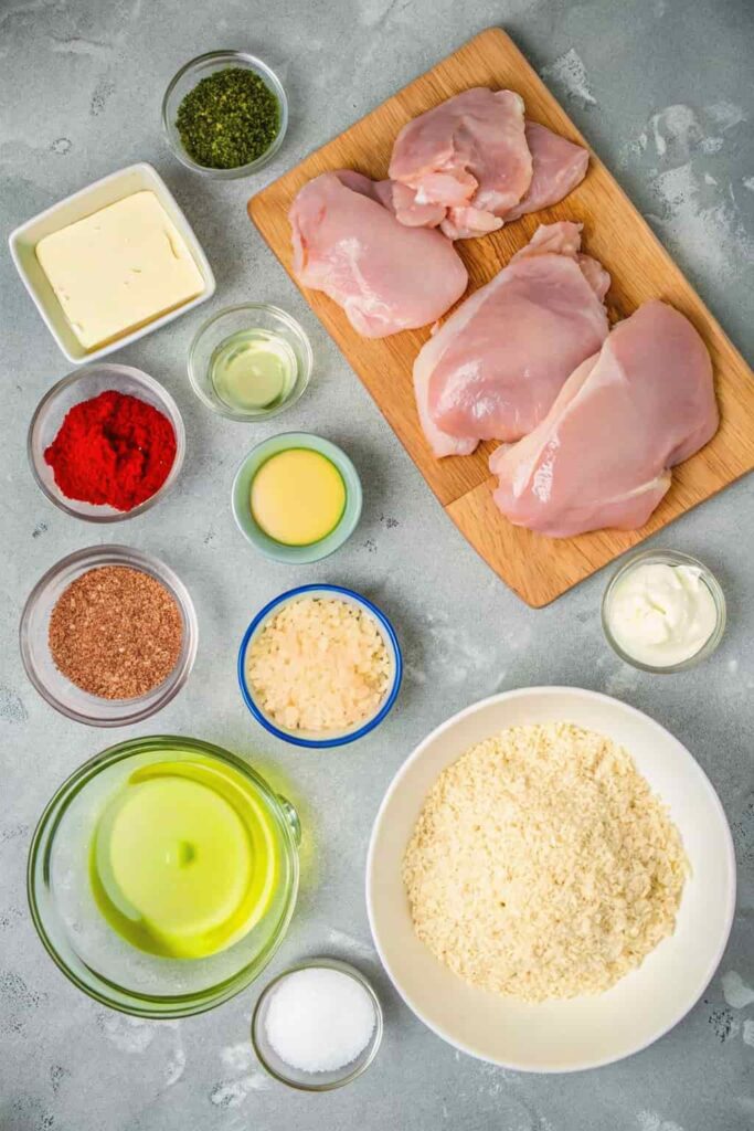 Ingredients for One Pot Chicken and Rice